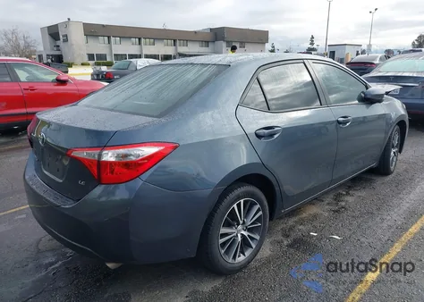2016 Toyota Corolla Le Plus from USA, damaged, VIN 2T1BURHE4GC582783